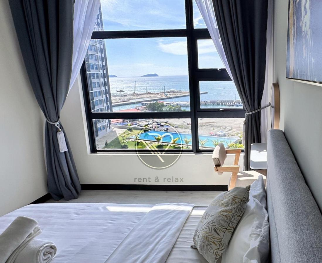 Sea&Pool View Stunning Homestay, Wifi, Netflix Near Malls, Jetty, Convenient Stores Kota Kinabalu Exterior foto